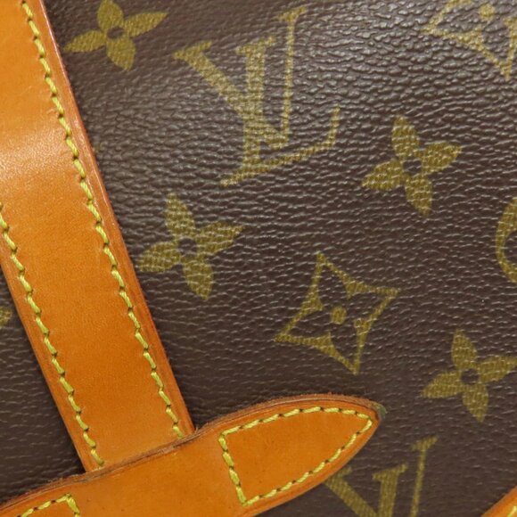 LOUIS VUITTON Authentic Brown Monogram Canvas Shoulder Bag - Picture 15 of 16